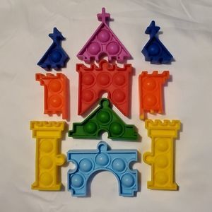 NEW CASTLE PUZZLE POPIT SENSORY TOY